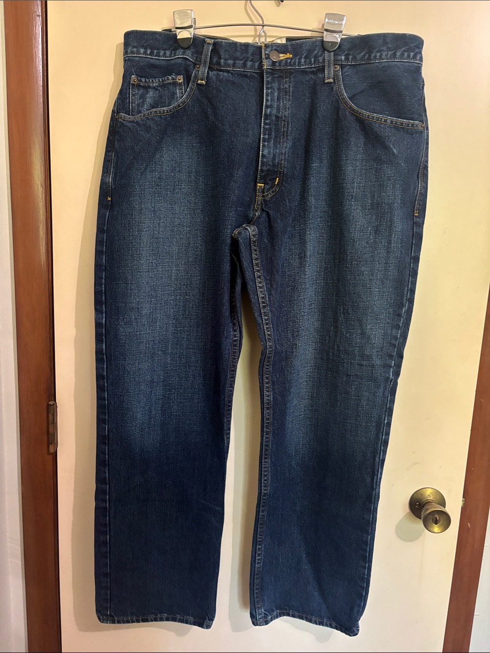 Men's St. John’s Bay Straight-Leg Jeans 38x30
